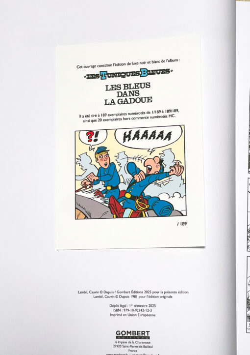 LES TUNIQUES BLEUES - LES BLEUES DANS LA GADOUE – Image 5