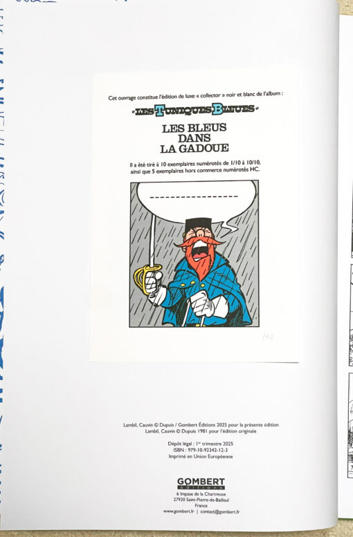 LES TUNIQUES BLEUES - LES BLEUES DANS LA GADOUE [COLLECTOR] – Image 3