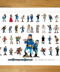 Alternative view of LES TUNIQUES BLEUES BY LAMBIL & CAUVIN