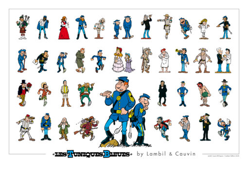 LES TUNIQUES BLEUES BY LAMBIL & CAUVIN